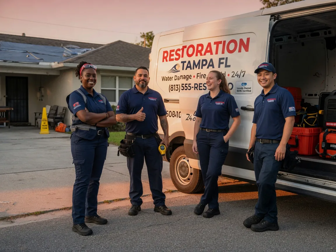 Water Damage Restoration company in Pounding Mill, VA